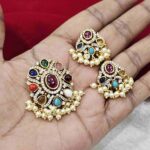 Navarathan pendent set