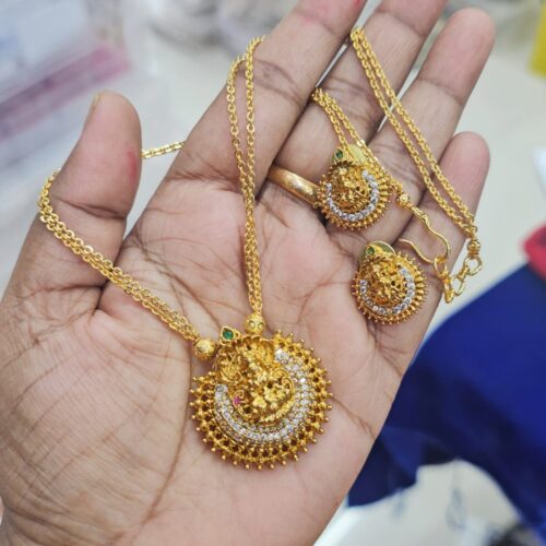 Laxmi choker handmade With Earings
