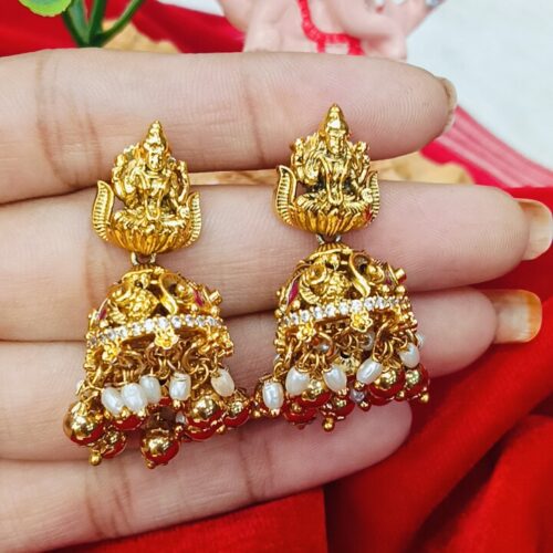 Kundan Buttas With Laxmi Devi