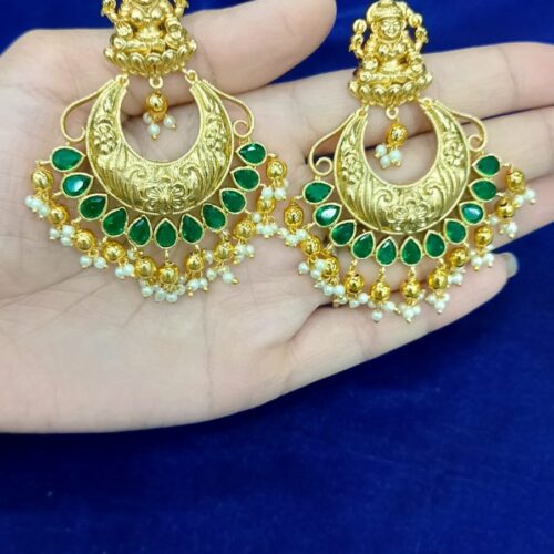 Designer temple hangings green colour just 599
