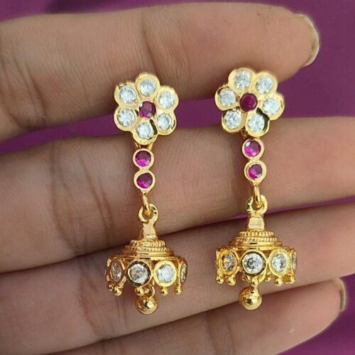 Kempu microplish buttas