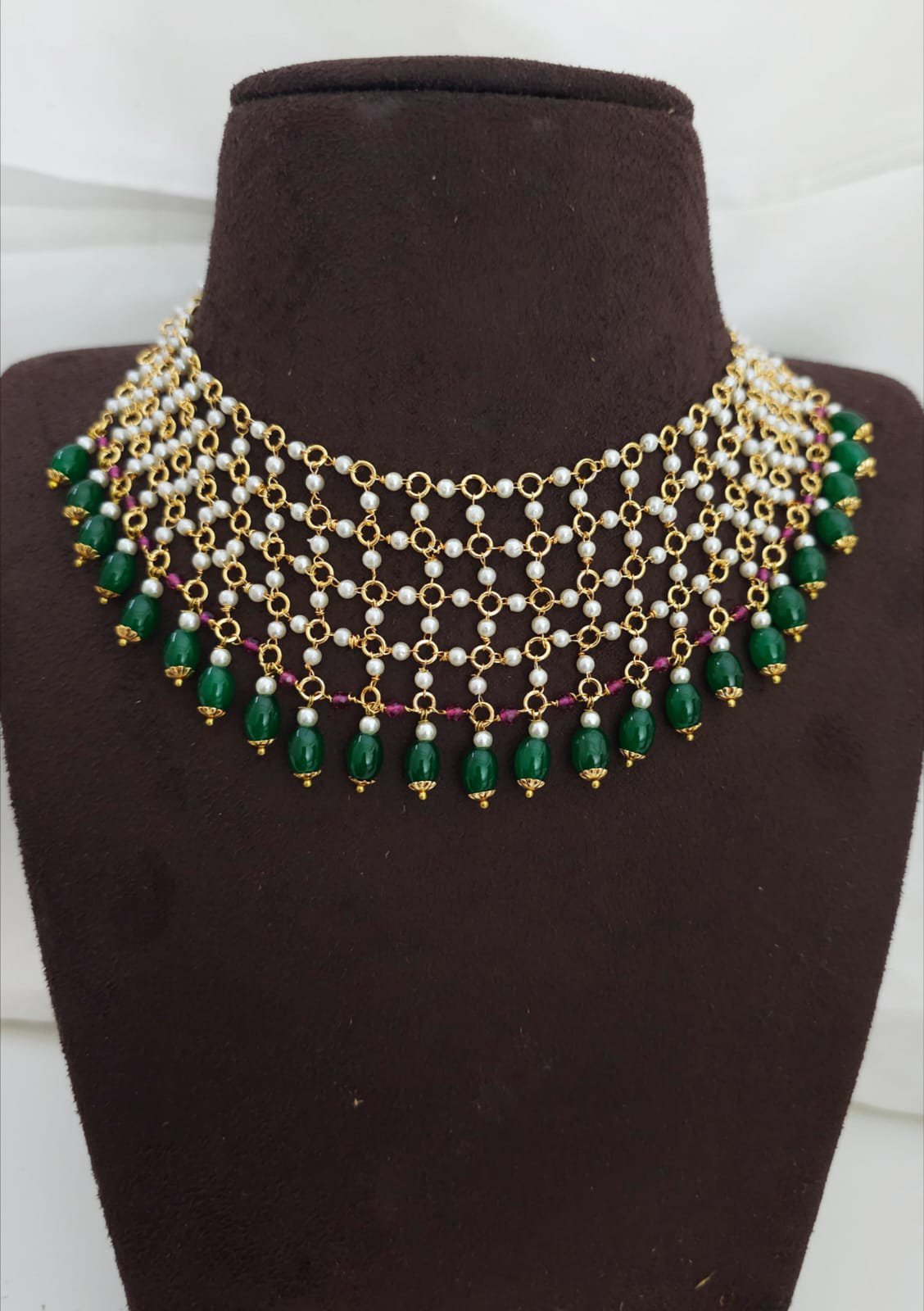 2025/12/1887448.jpg Desighner jali Mala 1099 free shipping - Image 1