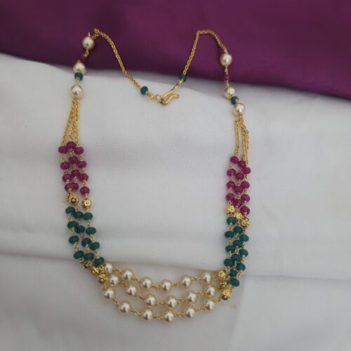 Chetan rubies and Chetan emeralds Swarovski handmade desighn