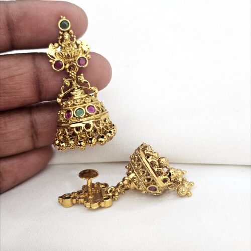 Laxmi buttas with gold balls