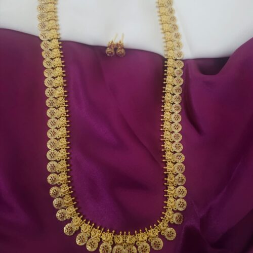 Bottu Mala with out god motives  gold polish