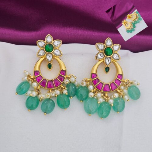 Jadau Kundan screw hangings 1099 free shipping