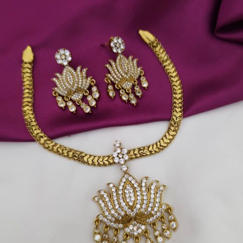 Antique lotus neck set 899 free shipping