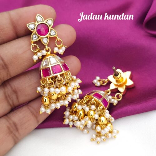 Jadau kundan buttas customized with guttapusala 1399 free shipping