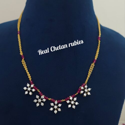 Real Chetan rubies Dimond copy designer 650 free shipping
