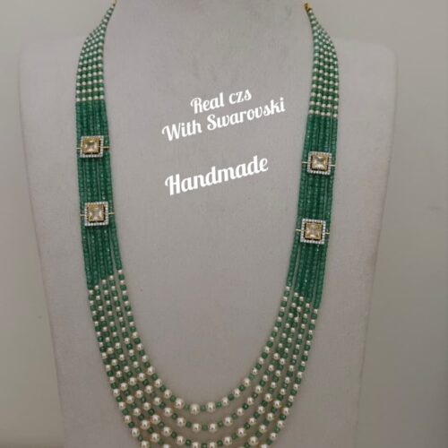 Real czs with Swarovski handmade 2499