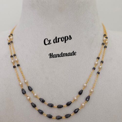 Handmade cz drops Mala 699 free shipping