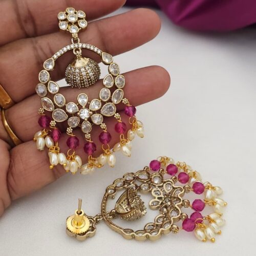 Victorian uncut stone hangings 799 free shipping