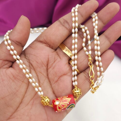 Rice pearl with tiwan pagam Mala 399 free shipping