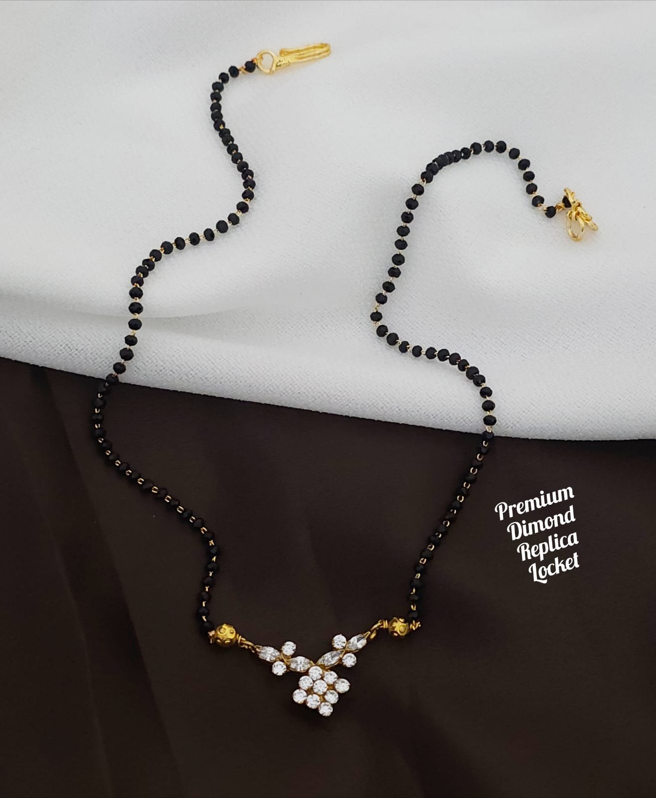 2026/02/3008355.jpg Dimond replica black. Beads handmade 450 free shipping - Image 1