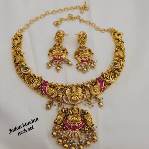 Jadau kundan neck set 2499 free shipping
