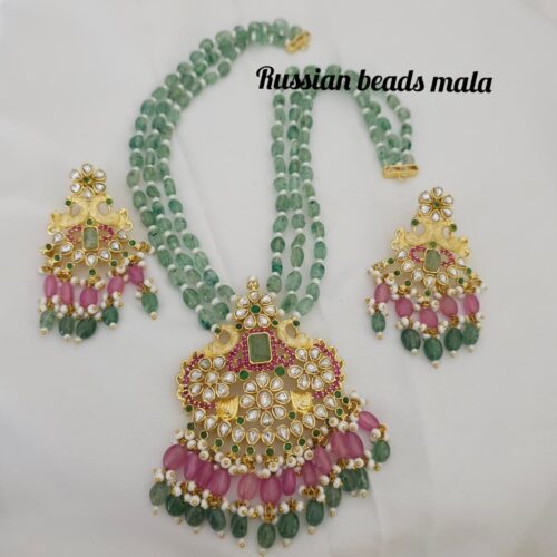 Rani Haram with kundan locket 2600 free shipping