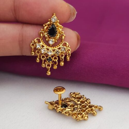 Black stone studs  250 free shipping