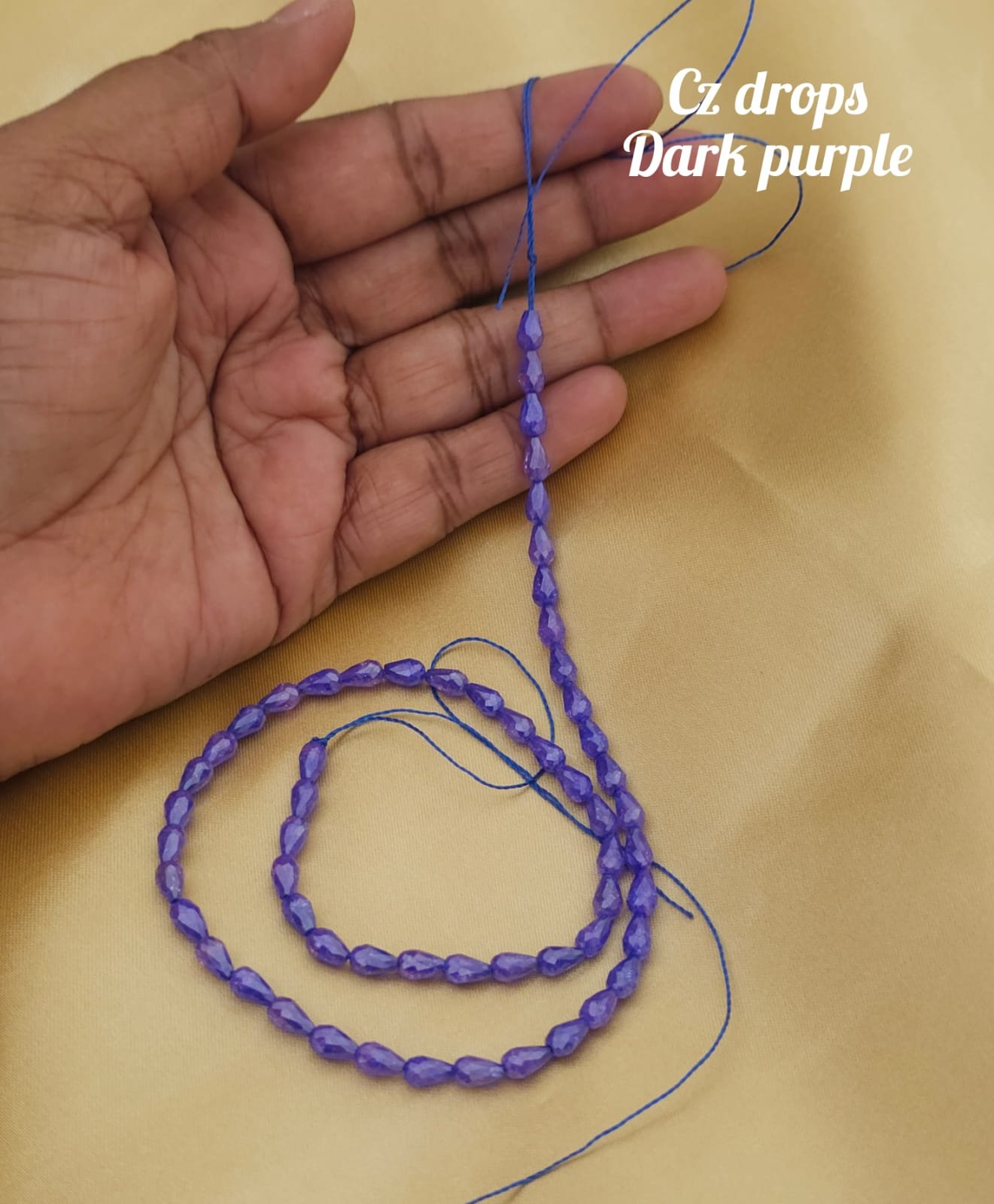 2026/02/IMG-20260227-WA0037.jpg Cz drops dark purple ech line 799 free shipping 14 inches - Image 1