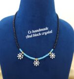 Handmade Black crystal and blue czs Mala 499 free shipping - Image 2