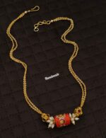 Neck chain customized with tiwan  coral and rice pearls 550 free shipping - Image 2