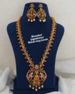 Meenakari gajalakshmi ammavari nakshiong haram