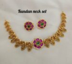 Kundan neck set 1499 free shipping