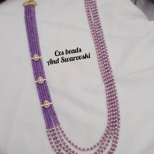 Czs beads Mala and Swarovski handmade 2400