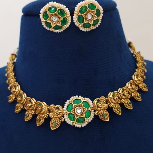 Jadau kundan choker offer  1399 free shipping