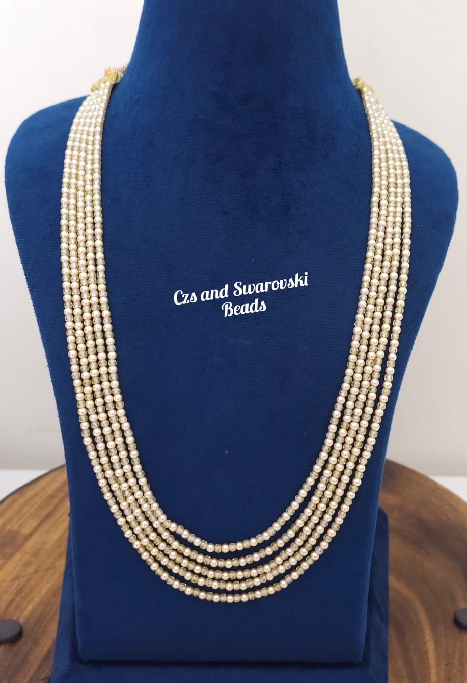 2026/03/IMG-20260322-WA0031.jpg Handmade rani Haram Swarovski Mala and czs beads 2450 free shipping - Image 1