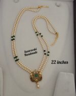 Handmade Swarovski Mala with locket 22inches 1099 free shipping