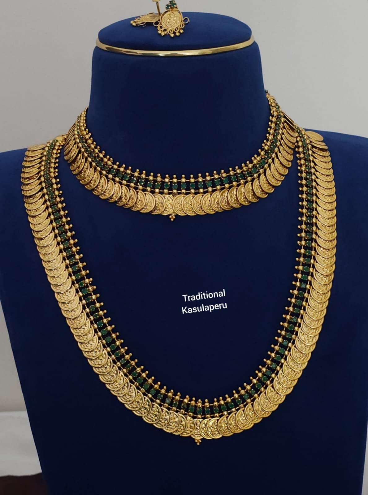 2026/03/IMG-20260328-WA0048-1.jpg Kasulaperu with green stone combo microplish 1799 free shipping - Image 1