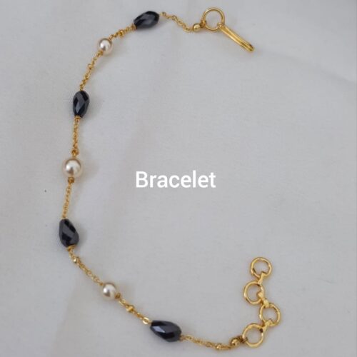 Black czs and Swarovski bracelet 399 free shipping