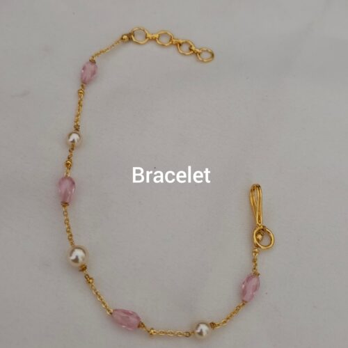 Czs pink and Swarovski bracelet 399 free shipping