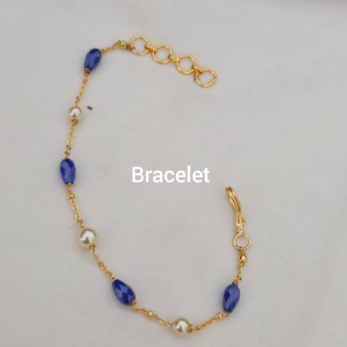 Royal blue czs and Swarovski bracelet 399 free shipping
