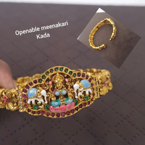 Openable meenakari kada 1150 free shipping 2.4 2.6 2.8