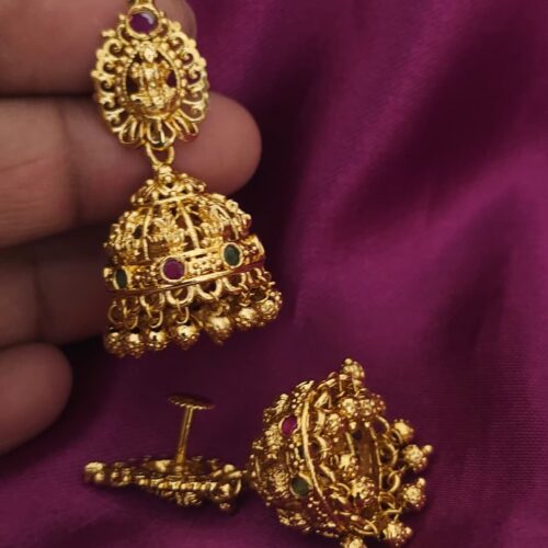 Antique Laxmi buttas Screw back 399 free shipping
