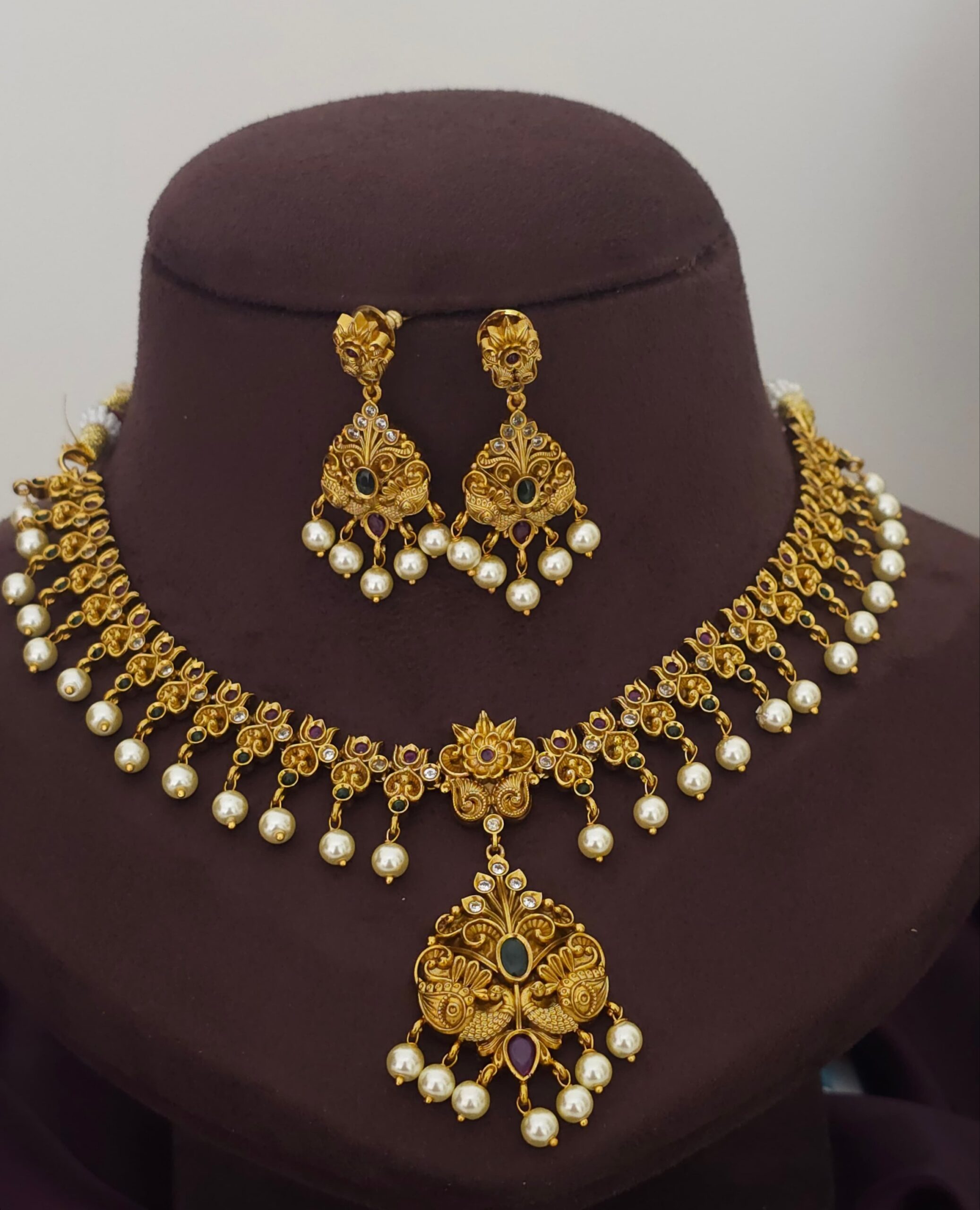 2026/04/IMG-20260407-WA0679-scaled.jpg Antique neck set 899 free shipping - Image 1