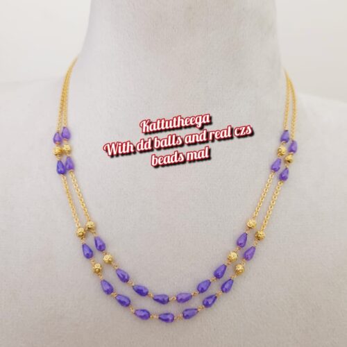 Real beads Mala kattutheega 1099 free shipping