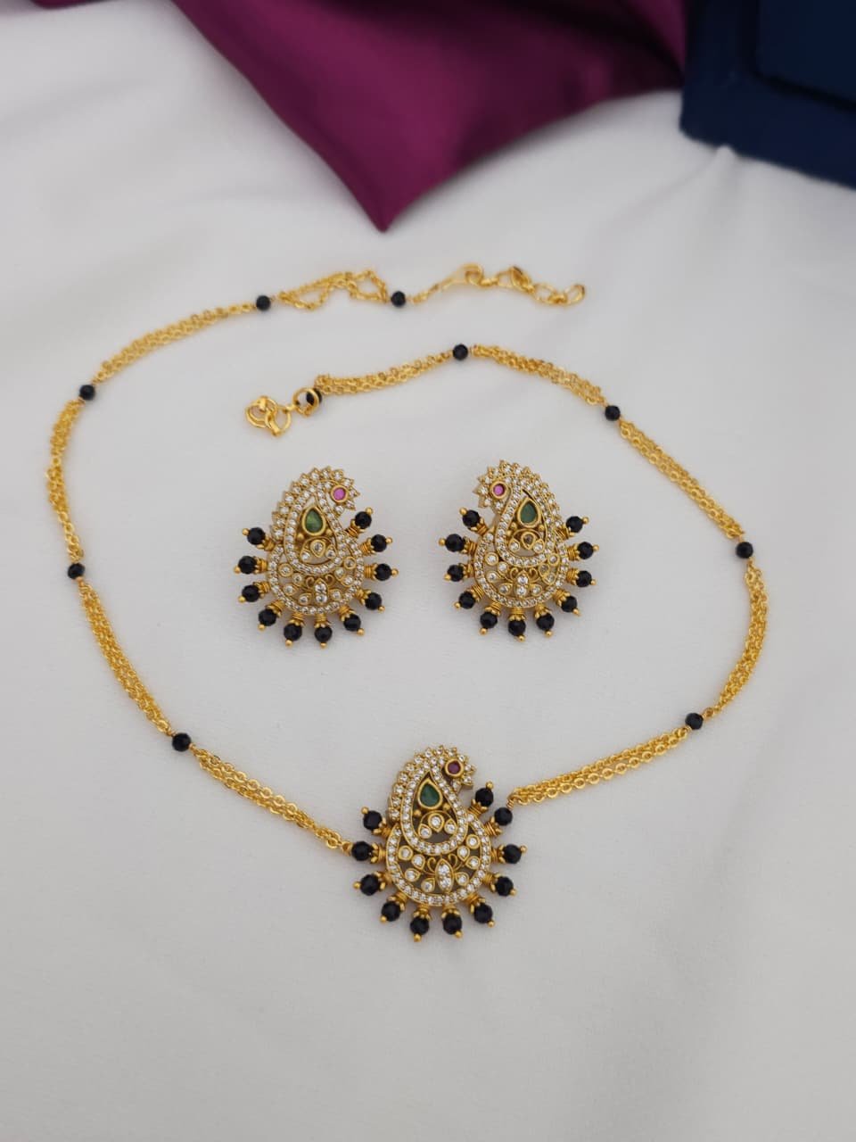 2026/04/IMG-20260414-WA0049.jpg Beautiful choker customized with black crystals 1050 free shipping - Image 1