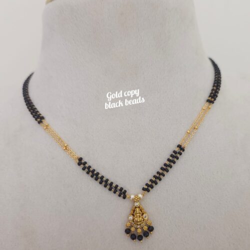 Gold copy black beads 450 free shipping