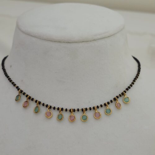 Blak beads with drops 399 free shipping