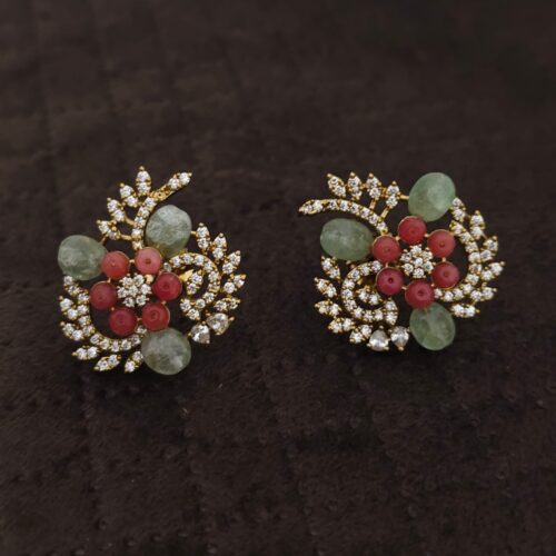 Strawberrie beads studs 650 free shipping