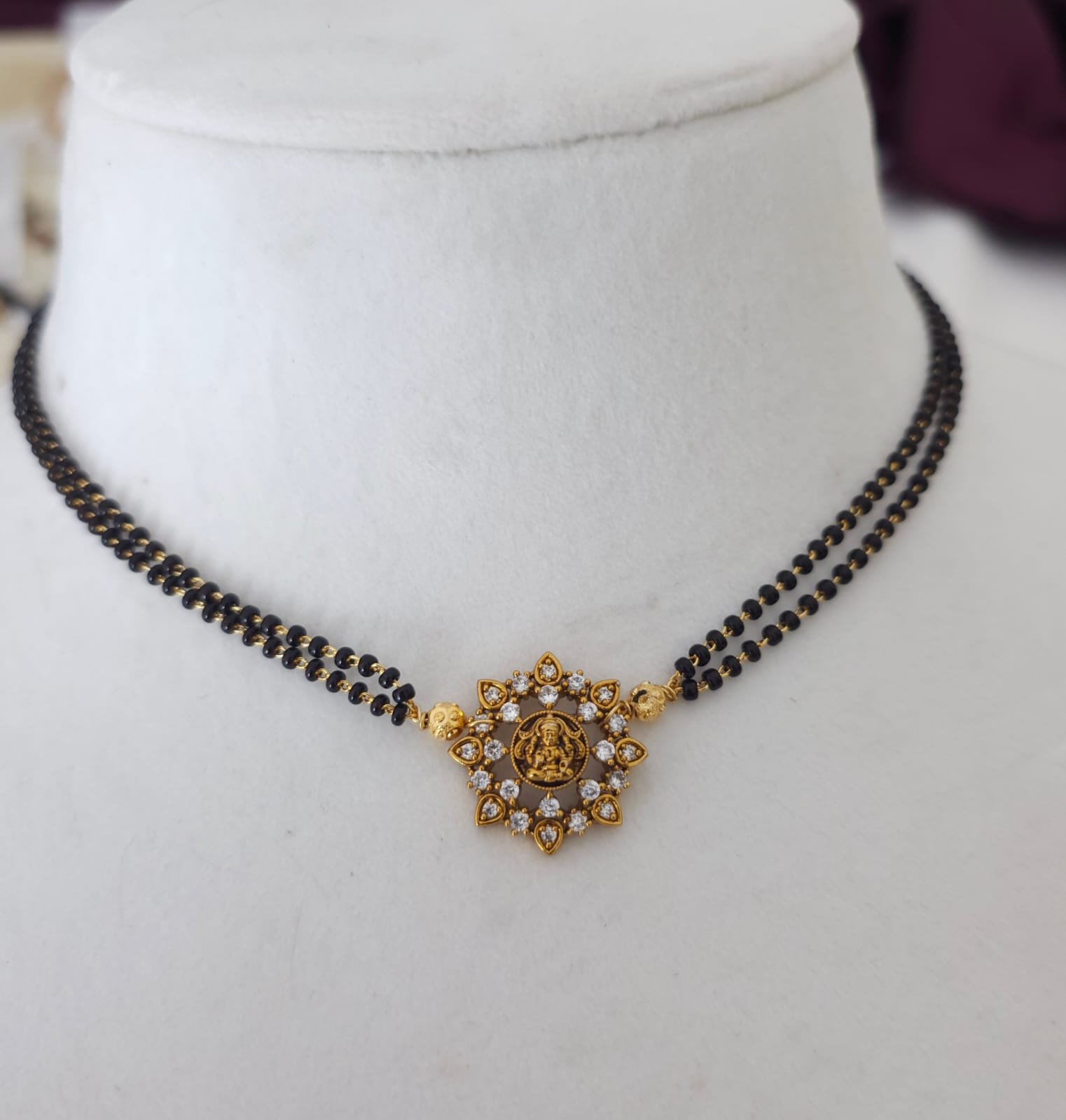 2026/04/e601f9db278045848741cc9c6b46cb06.jpg Handmade Black beads choker 399 free shipping - Image 1