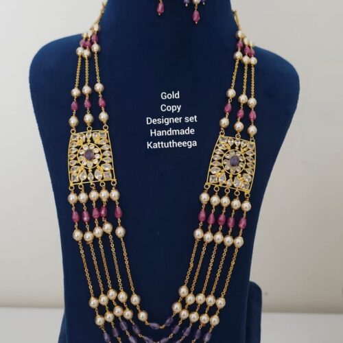 Desighner polki stone handmade Haram 4200 free shipping