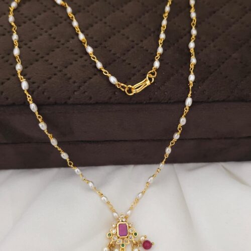 Handmade rice pearl mala 299 free shipping