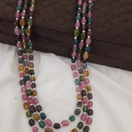 Multy color 3 layer beads Mala 850 free shipping