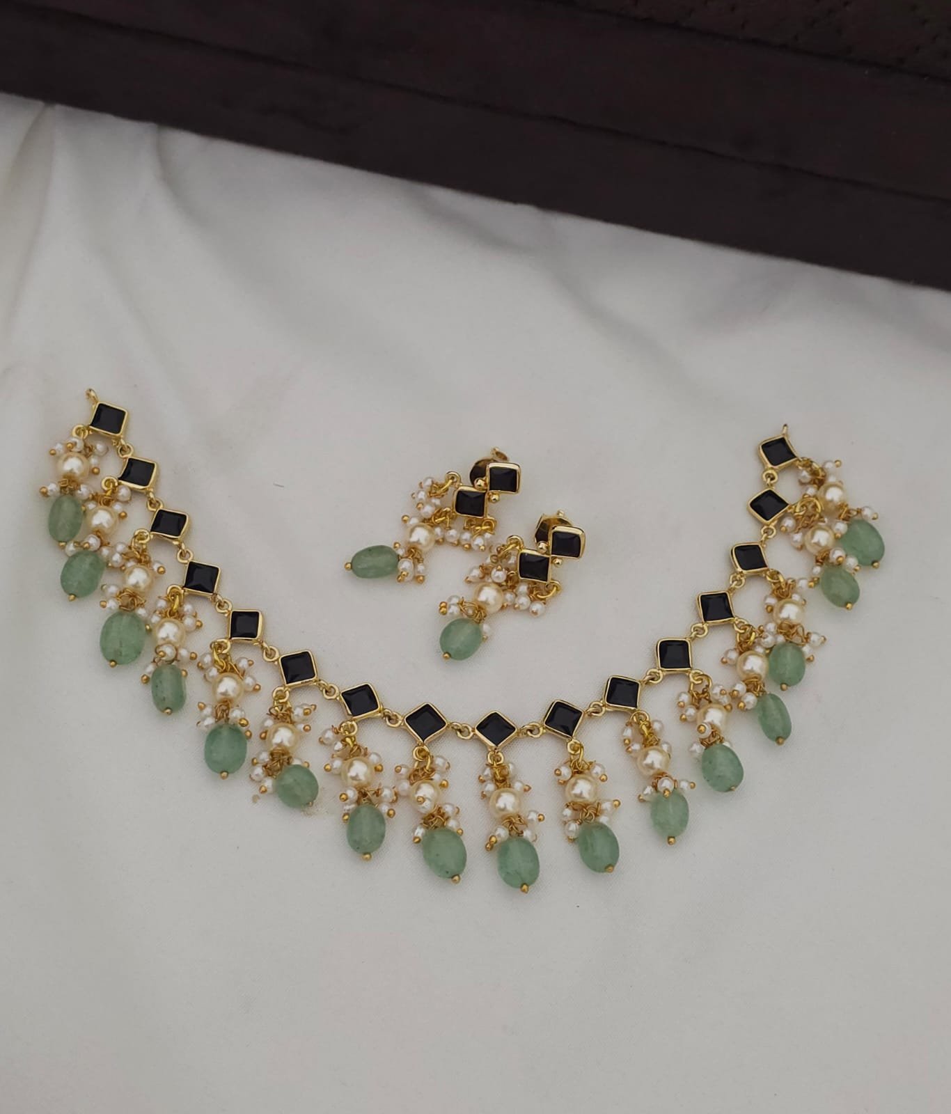 2026/05/IMG-20260520-WA0529.jpg Polki black stone neck set 650 free shipping - Image 1