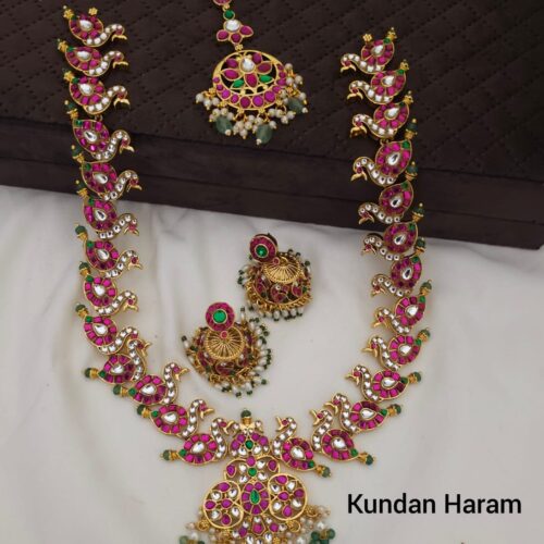 Jadau kundan semi bridal Haram 5999 free shipping