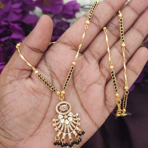 Black Beads with white stone 450 free shipping