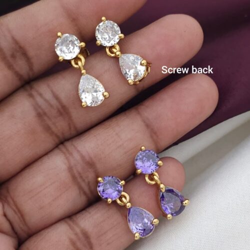 Purple and white stone hangings 450 free shipping